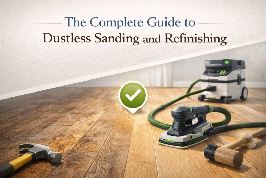 The Complete Guide to Dustless Sanding and Refinishing