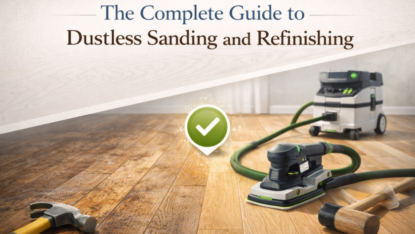 The Complete Guide to Dustless Sanding and Refinishing