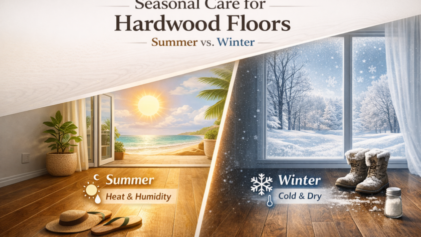 Hardwood Care: Seasonal Tips for Summer and Winter