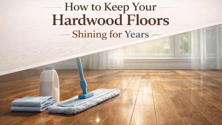 How to Keep Your Hardwood Floors Shining for Years