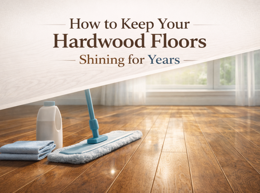 How to Keep Your Hardwood Floors Shining for Years